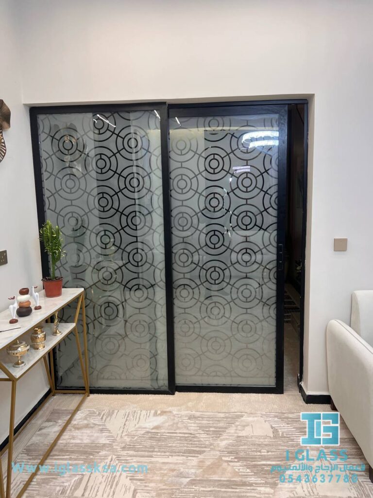 أبواب ألمنيوم سحب منزلقة بأفضل التصاميم والأشكال الممكنة