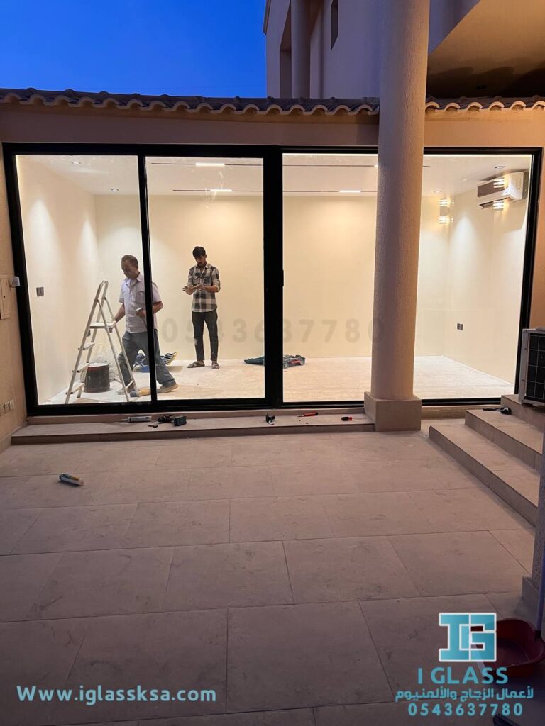 ابواب سحب المنيوم الرياض